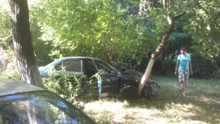 Accident spectaculos în km 4-5
